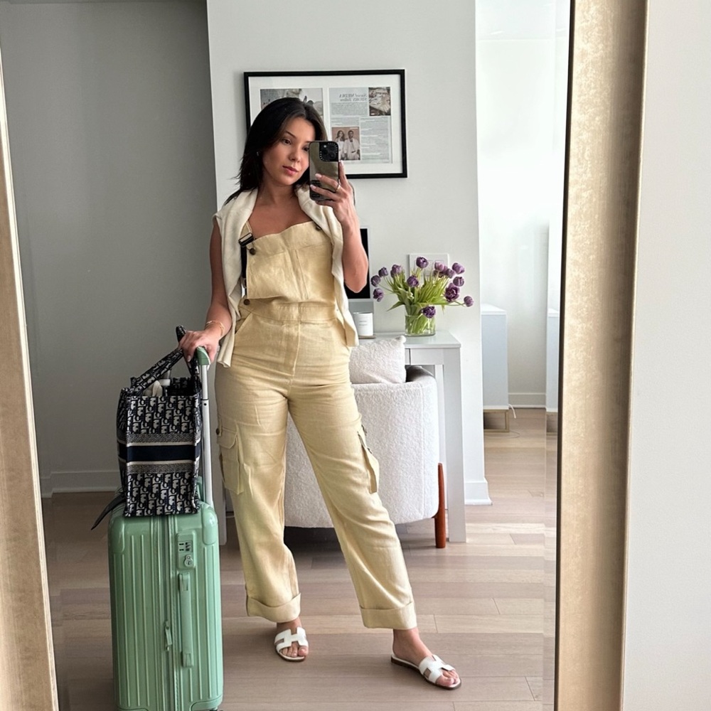 Linen Overalls XS